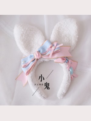 Kawaii Bunny Ears Pastel Headband (LG36)
